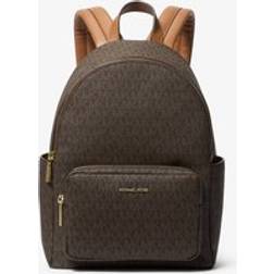 Michael Kors Tanner Medium Signature Logo Backpack - Brown