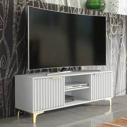 Creative Furniture Tide Crest Unit 120 cm Gold White TV Bench