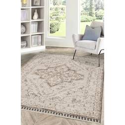 Melrose Mateo Traditional Vintage Look Design Indoor Large Area Rug 160/230 cm Grey