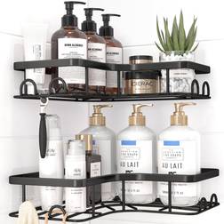 Kitsure Corner Shower Caddy 2 Pack Rustproof Shower Organizer