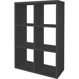 GoodHome Mixxit Grey Freestanding Rectangular Unit 1080mm 735mm Shelving System