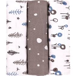 T-Tomi Grey Trees Stofbleer 70x70 cm 3 Stk