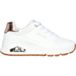 Skechers Uno Gen1 Shimmer Away, 37, Hvid, Børn & Unge
