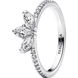 Pandora Herbarium Cluster Ring - Silver/Transparent