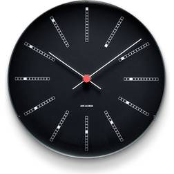 Arne Jacobsen Bankers Black Väggklocka 29cm
