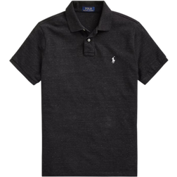 Polo Ralph Lauren Piqué Slim Fit Polo - Black Marl Speckled