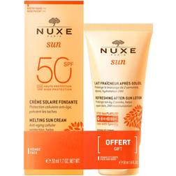 Nuxe Duo Sun High Protection Melting Sun Cream SPF50 & Lait Fraicheur Après-Soleil 50ml