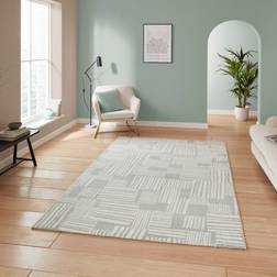 Catherine Lansfield Blocks Sage Rug Green 160x230cm