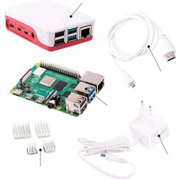 BerryBase Raspberry Pi 4 Computer Model B 4GB RAM Light Starter Kit