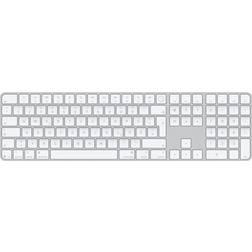 Apple Magic Keyboard with Touch ID and Numeric Keypad for Mac models with Apple silicon (USB–C) German White
