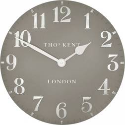 Thomas Kent Arabic Light Brown Wall Clock 50.8cm