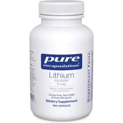 Pure Encapsulations Lithium Orotate 5 mg 180 Capsules 180 pcs