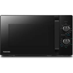 Toshiba MW2-MG20PBK Mikrovågsugn 20 Liter Svart Svart