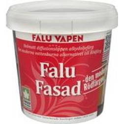 Falu Vapen Fasadfärg 1L Faluröd Träfasadsfärg
