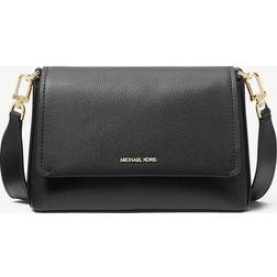 Michael Kors Nessa Small Leather Crossbody Bag - Black