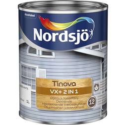 Nordsjö Tinova VX+ 2 IN 1 Träfasadsfärg Base White 1L