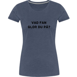 My Angry Socks Vad Fan Glor Du På Premium T-shirt Women's - Heather Blue