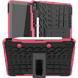 htdmobiles Shockproof Hard Shell Case Cover for Apple iPad Air 4 2020 (10.9 inch) PINK