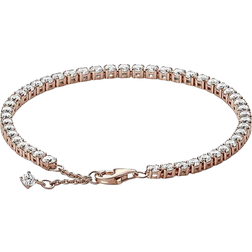 Pandora Sparkling Tennis Bracelet - Rose Gold/Transparent