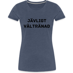 My Angry Socks Jävligt Vätränad Premium T-shirt Women's - Heather Blue