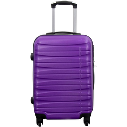 Borg Living Cabin Suitcase 48cm - Purple