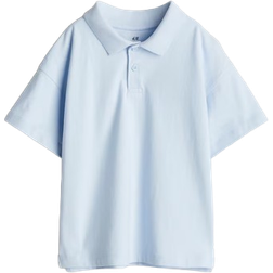 H&M Boys Cotton Polo Shirt - Blue