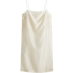 H&M Long Top with Thin Straps - Cream