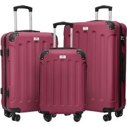 Lugg Skywander Set of 3 - Burgundy