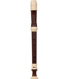 Irin Baroque Style Alto Recorder Coffee
