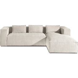 Lisa Design Stella Beige Sofa 262cm 4 Seater