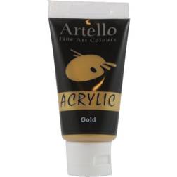 Artello Acrylic Paint Gold 75ml