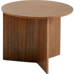 Hay Slit Lacquered Walnut Coffee Table 45cm