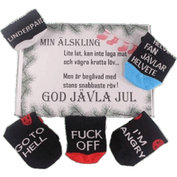 My Angry Socks Christmas Gift with a Twist Socks 5-pack - Multicolour