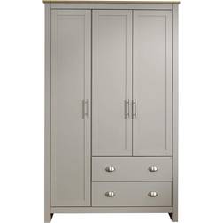 GFW Lancaster Grey Wardrobe 109x180cm