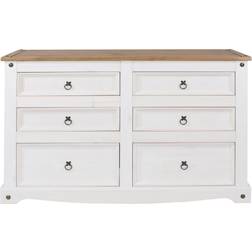Core Products Halea White Chest of Drawer 132.1x83.4cm