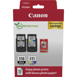 Canon Ink Cartridge 2 Pack of 2 - Black/Cyan