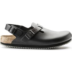 Birkenstock Tokio Super Grip Natural Leather - Black