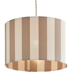 Dunelm Beatrice Stripe Natural Shade ∅ 40cm