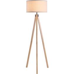 Homcom Tripod ‎UKB31-162V70BG0331 Beige Floor Lamp 152cm