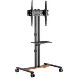 TM electron Mobile TV Stand with Wheels for 34-55 in Screens