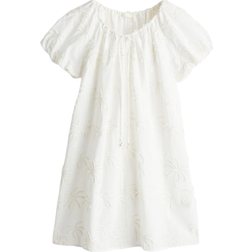 H&M Embroidered Tunic Dress - White