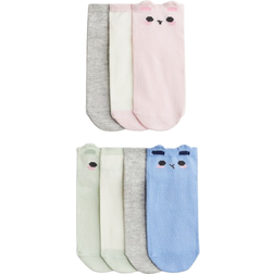 H&M 7-Pack Trainer Socks - Pink