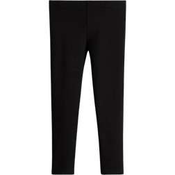 H&M Brushed Inside Leggings - Black (1193333001)
