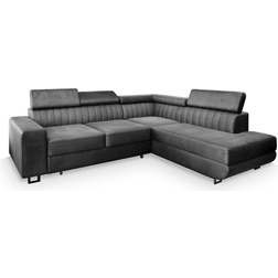 Masseno Nola Ls Gray Sofa 253cm 4-Sitzer