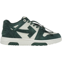 Off-White Out Of Office Low Top M - Jet Green/Ecru