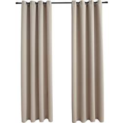 vidaXL Blackout 140x175cm