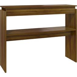 vidaXL Engineered Brown Oak Console Table 30x102cm