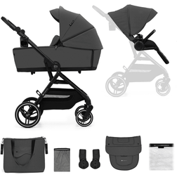 Kinderkraft YOXI 2-in-1 Duovogn Grå (Travel system)