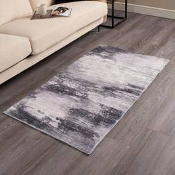 OHS Abstract Flat Rug Grey 120x170cm