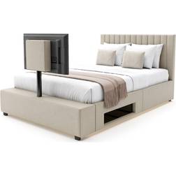 Ryman Maisie Fabric TV Bed with Lighting